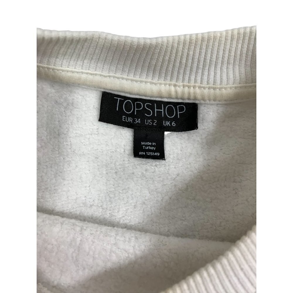 Top Shop Women's White Sweater - Picture 3 of 6